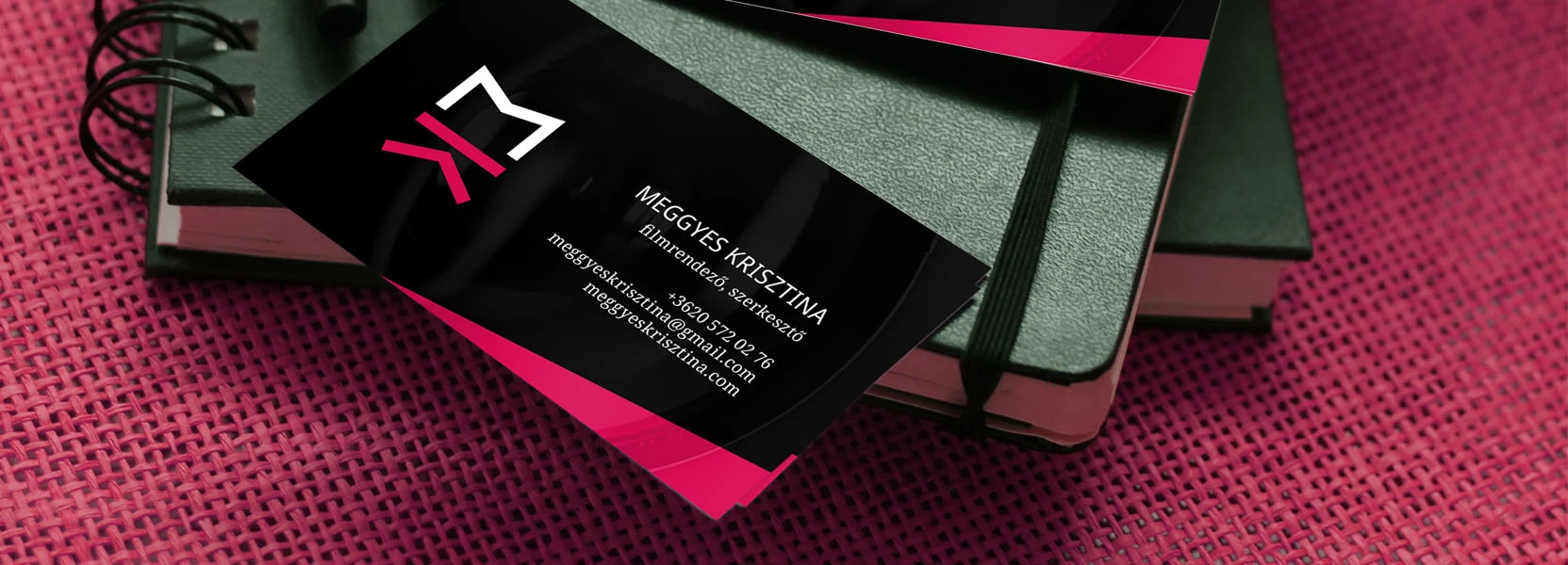 Meggyes Kriszta – Arculattervezés